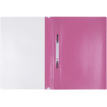 Skoroszyt OFFICE PRODUCTS, PP, A4, miękki, 100/170mikr., różowy