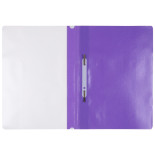 Skoroszyt OFFICE PRODUCTS, PP, A4, miękki, 100/170mikr., fioletowy