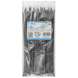 Opaski zaciskowe/trytytki DONAU TECH, 200x3,6mm, 100szt., temp. -40/80, czarne