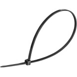 Opaski zaciskowe/trytytki DONAU TECH, 250x3,6mm, 100szt., temp. -40/80, czarne