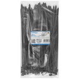 Opaski zaciskowe/trytytki DONAU TECH, 300x7,6mm, 100szt., temp. -40/80, czarne