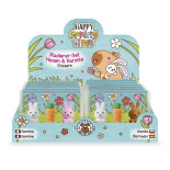 Zestaw gumek do ścierania „Zajączki i marchewka” TRENDHAUS CHS-6, mix kolorów