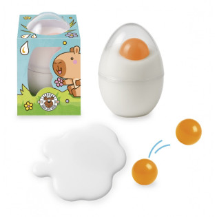 Slime jajko z żółtkiem – kauczukową piłeczką TRENDHAUS CHS-6, mix kolorów