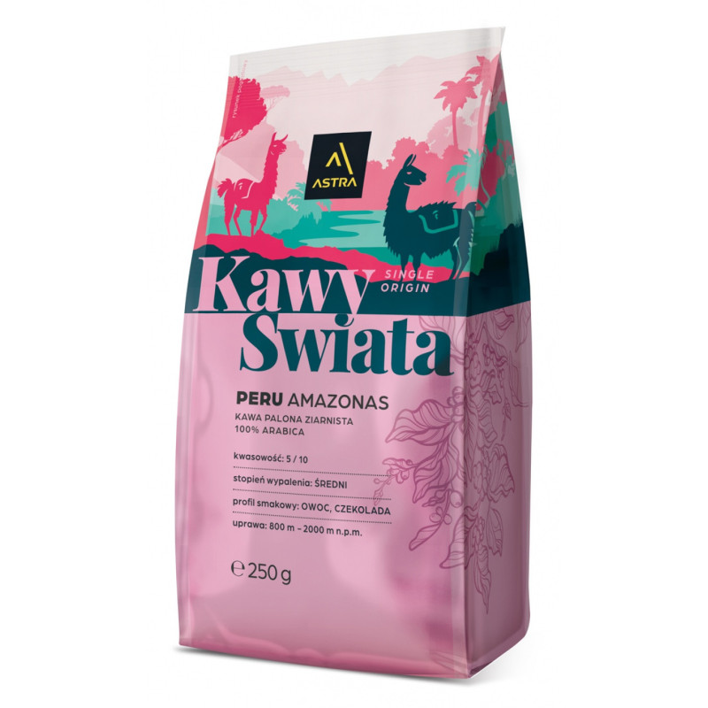 Kawa ASTRA Peru, ziarnista, 250g