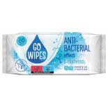 Chusteczki nawilżane GOWIPES, antybakteryjne, d-pantenol, 60 szt.