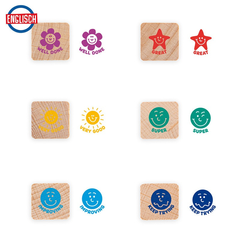 Drewniane stemple motywacyjne TRENDHAUS Motivation