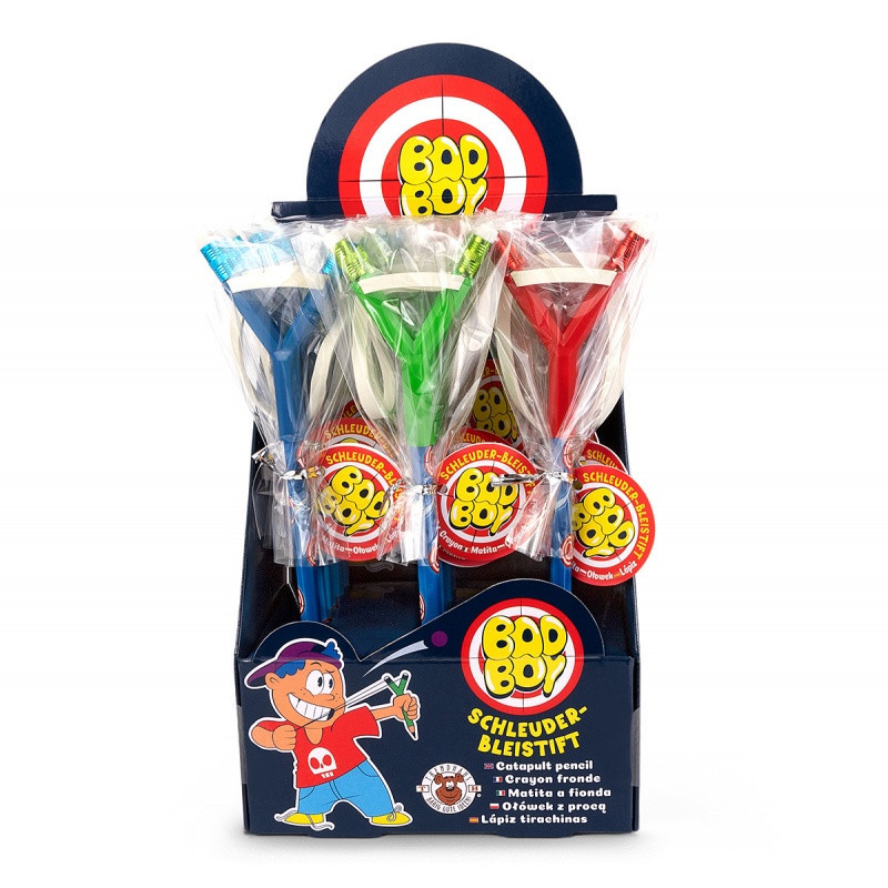 Ołówek z procą TRENDHAUS T, mix kolorów