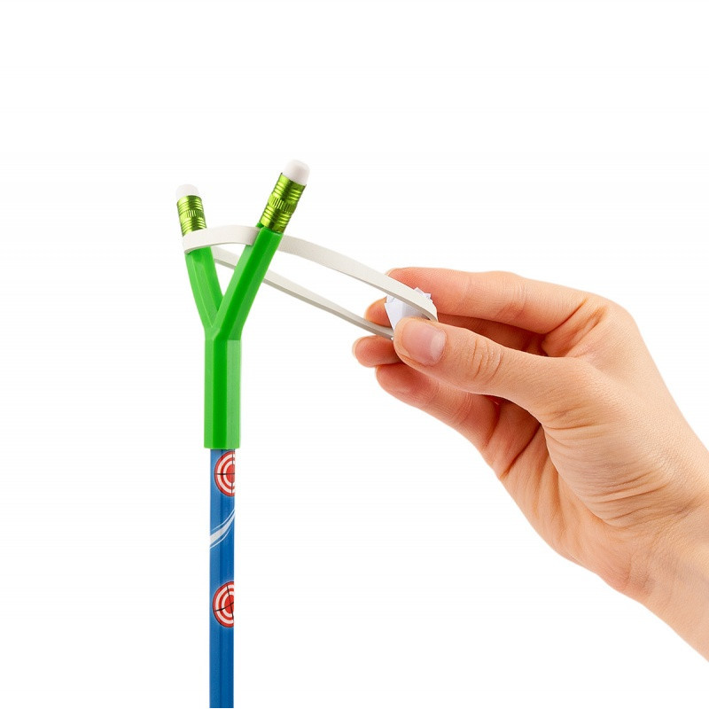 Ołówek z procą TRENDHAUS T, mix kolorów