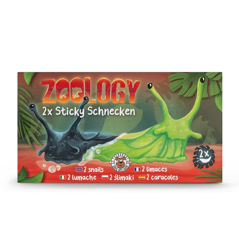 Lepkie ślimaki TRENDHAUS ZOO, 2 szt., mix kolorów