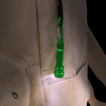 Latarka z karabińczykiem TRENDHAUS Take Action, mi