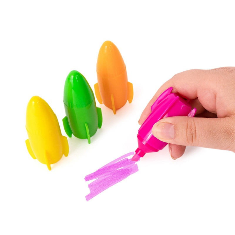 Zakreślacze neonowe TRENDHAUS Space Adventure, 4 s