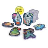 Mini bloczek TRENDHAUS Space Adventure, 40 arkuszy