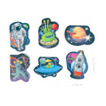 Mini bloczek TRENDHAUS Space Adventure, 40 arkuszy