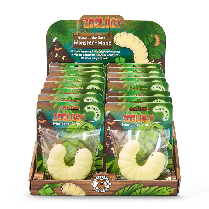 Larwa robaka świecąca w ciemności TRENDHAUS ZOO