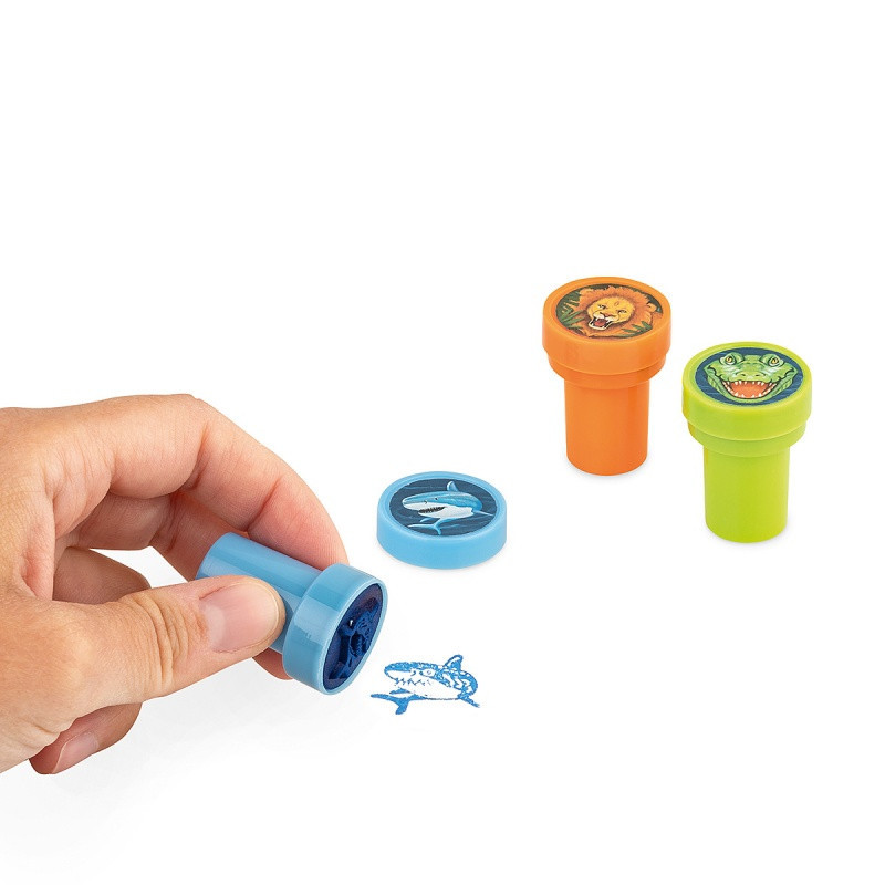 Stempel samotuszujący TRENDHAUS ZOO, mix kolorów