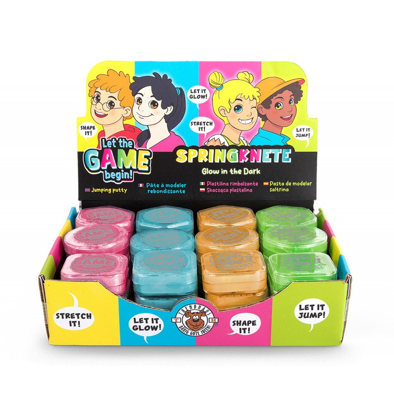 Skacząca plastelina świecąca w ciemności TRENDHAUS