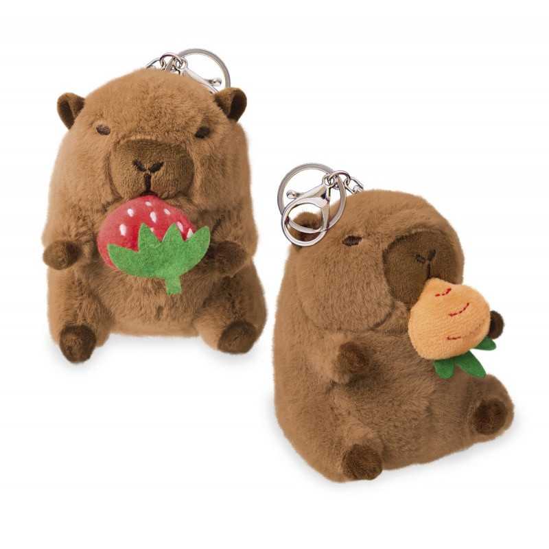 Pluszowa kapibara zjadająca owoc TRENDHAUS CHS-6,