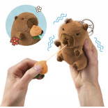 Pluszowa kapibara zjadająca owoc TRENDHAUS CHS-6,