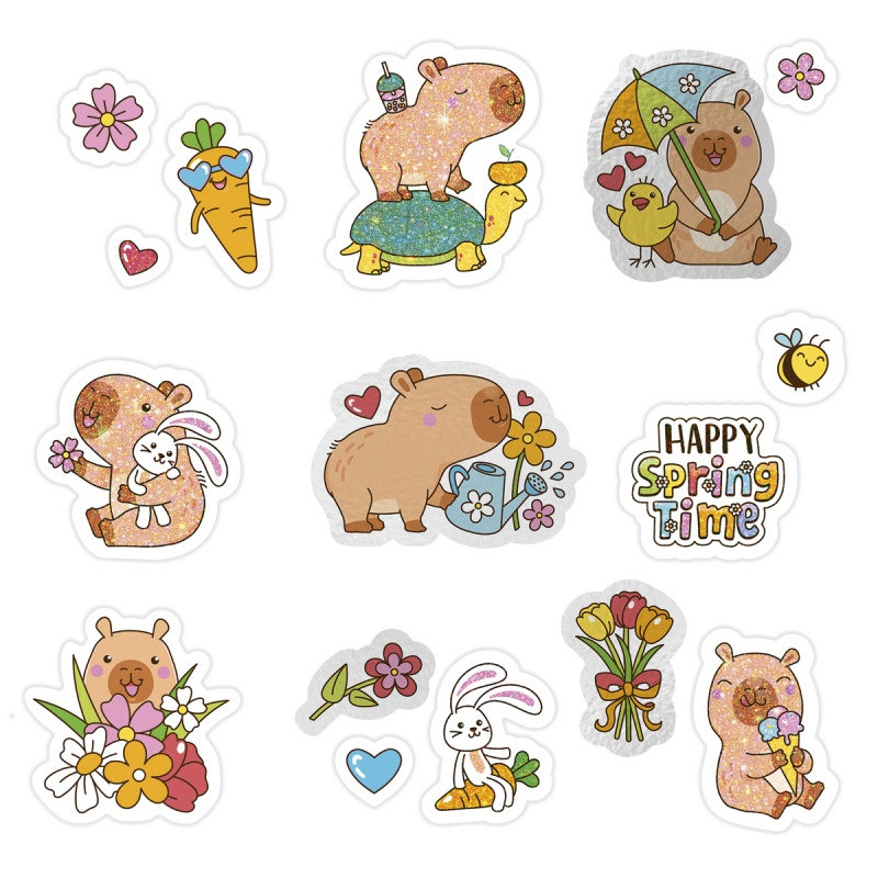 Kolorowanka z naklejkami i diamentami TRENDHAUS CH