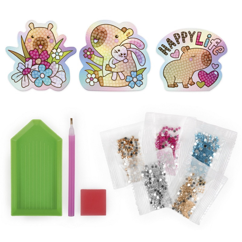 Zestaw naklejek do ozdabiania diamentami TRENDHAUS