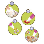 Zestaw naklejek do ozdabiania diamentami TRENDHAUS