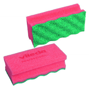 Gąbka VILEDA PROFESSIONAL PurActive, czerwona