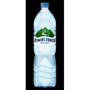 Woda ŻYWIEC ZDRÓJ, niegazowana, 1,5l, kaucja