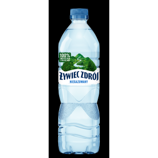 Woda ŻYWIEC ZDRÓJ, niegazowana, 0,5l, kaucja