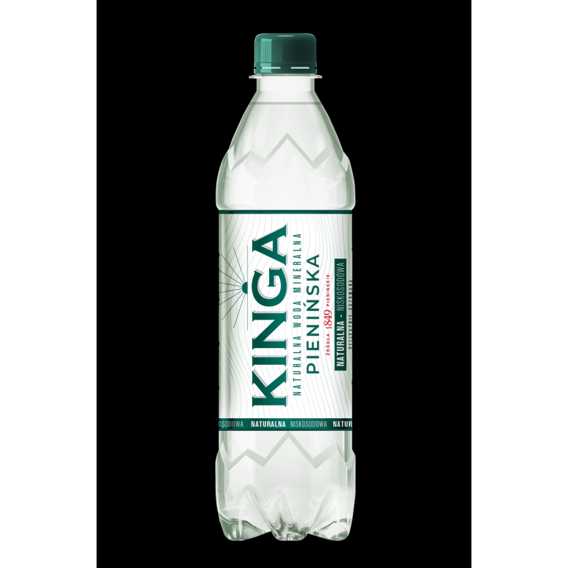 Woda mineralna KINGA PIENIŃSKA, naturalna, 0,5l, k