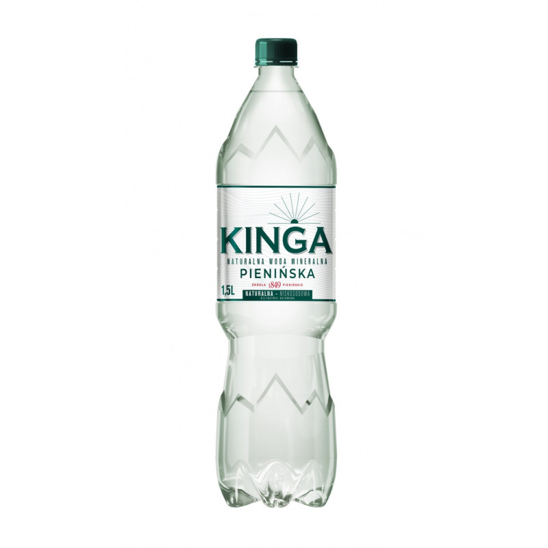 Woda mineralna KINGA PIENIŃSKA, naturalna, 1,5l, k