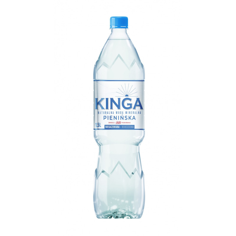 Woda mineralna KINGA PIENIŃSKA, niegazowana, 1,5l,