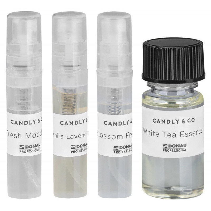 Dyfuzor elektryczny DONAU PROFESSIONAL by CANDLY&CO Mini Aroma Pro, próbka + 3 testery, czarny
