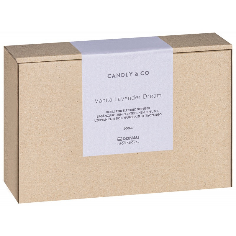 Uzupełnienie do dyfuzora elektrycznego DONAU PROFESSIONAL by CANDLY&CO, 200ml, Vanila Lavender