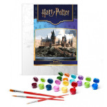 Malowanie po numerach IDEYKA, 40x50cm, Harry Potter: Hogwart za dnia, 1 szt.