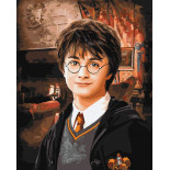 Malowanie po numerach IDEYKA, 40x50cm, Harry Potter: Pokój wspólny Gryffindoru, 1 szt.