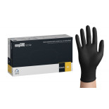 Rękawice nitrylowe, EASYCARE, 100 szt., rozmiar L, czarne