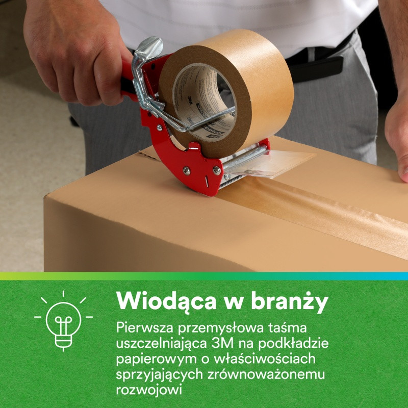 Papierowa taśma pakowa o wysokich parametrach SCOT