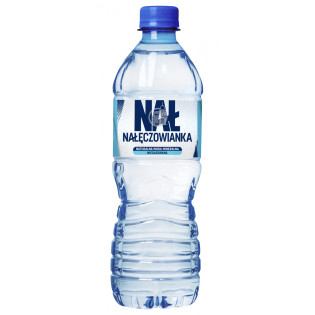 Woda mineralna NAŁĘCZOWIANKA, niegazowana, 0,5l, k