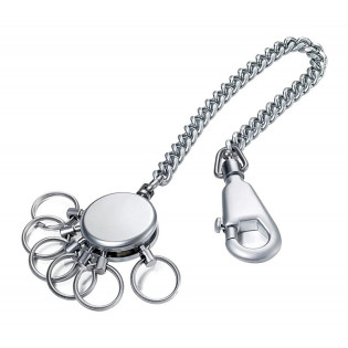Brelok TROIKA Patent Chain, z łańcuszkiem, na 6 kl
