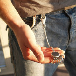 Brelok TROIKA Patent Chain, z łańcuszkiem, na 6 kl