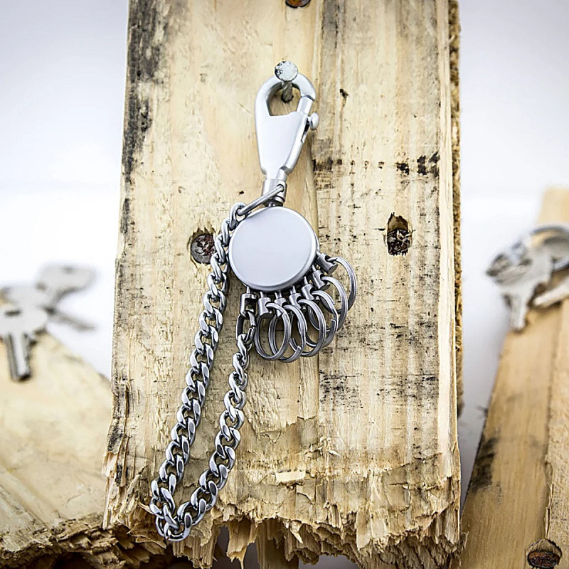 Brelok TROIKA Patent Chain, z łańcuszkiem, na 6 kl