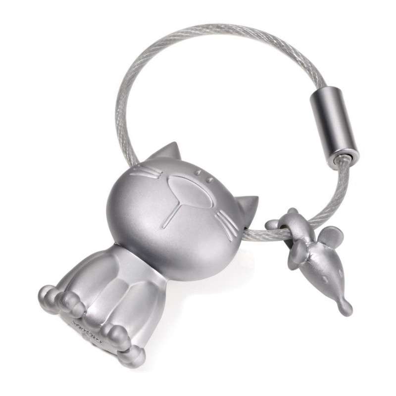 Brelok TROIKA Katz + Maus, 2 charmsy, metal