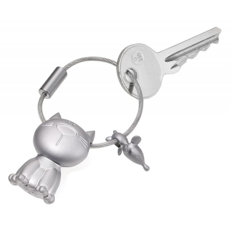 Brelok TROIKA Katz + Maus, 2 charmsy, metal