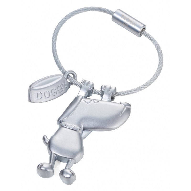 Brelok TROIKA Doggy, 2 charmsy, metal