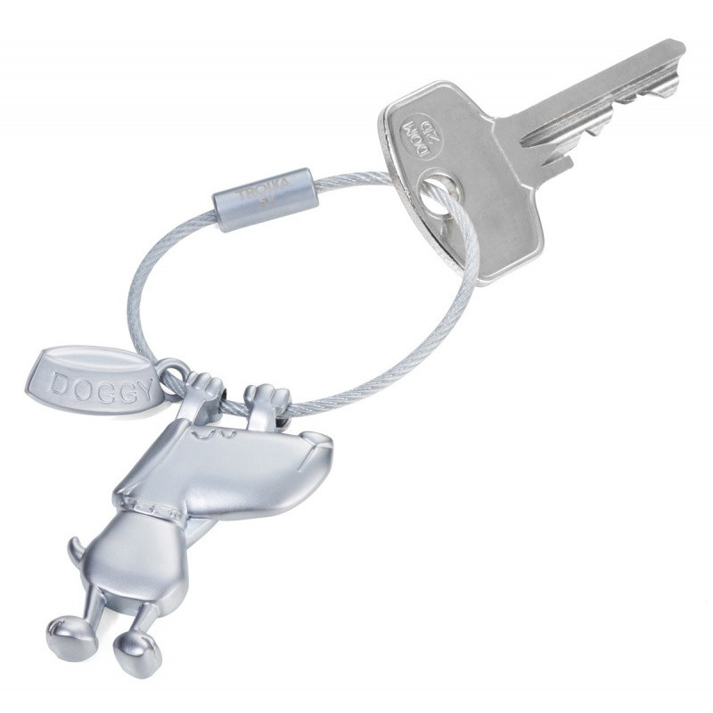 Brelok TROIKA Doggy, 2 charmsy, metal