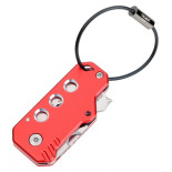 Brelok TROIKA Keytool, 11 funkcji, czerwony