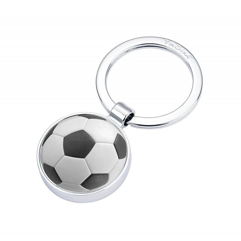 Brelok TROIKA Soccer, chromowany