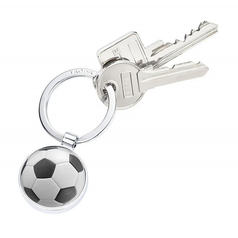Brelok TROIKA Soccer, chromowany