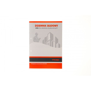 DZIENNIK BUDOWY A4/24K P12-NR