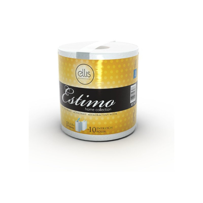 Ręcznik w roli ELLIS Estimo 100m 2 warstwy celuloz